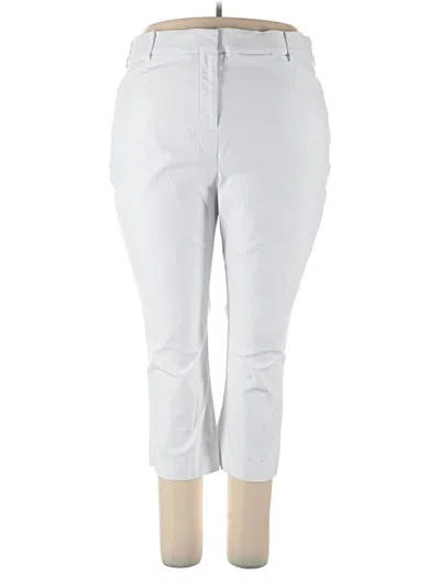 Pre-owned Lane Bryant Casual Pants In Silver