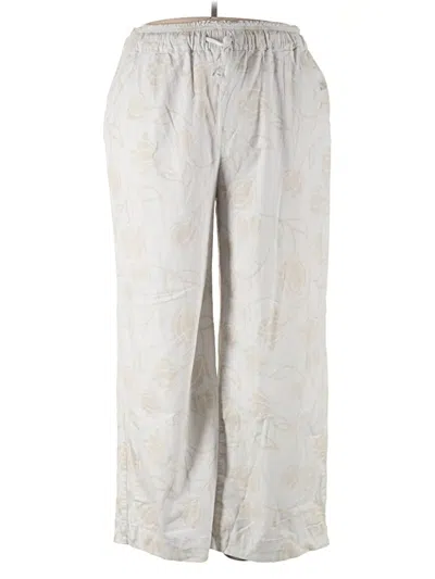 Pre-owned Lane Bryant Casual Pants In Silver