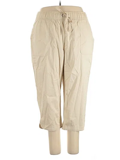 Pre-owned Lane Bryant Casual Pants In White