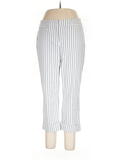 Pre-owned Lane Bryant Casual Pants In White