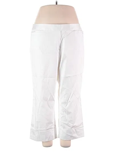 Lane Bryant Casual Pants In White