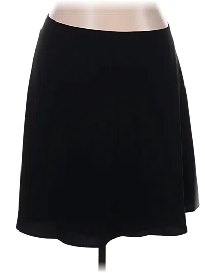 Pre-owned Lane Bryant Casual Skirt In Black