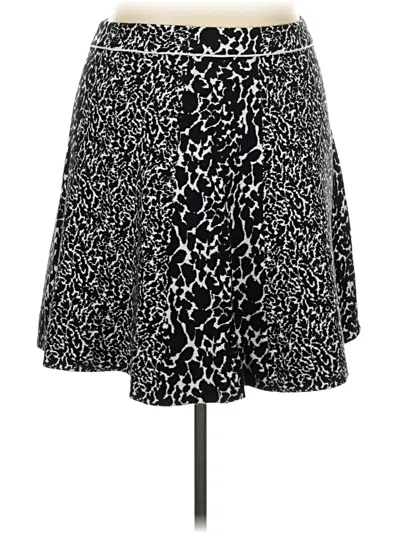 Pre-owned Lane Bryant Casual Skirt In Black