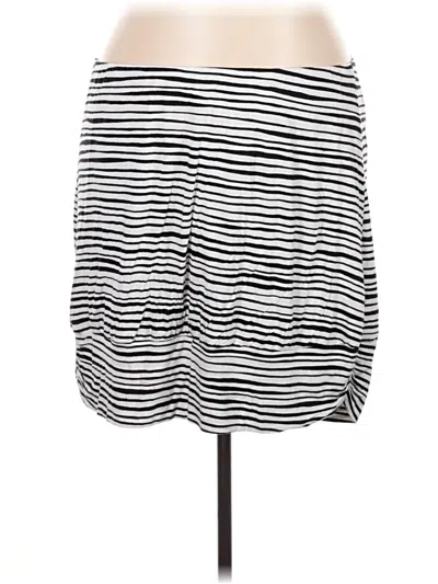 Pre-owned Lane Bryant Casual Skirt In Black