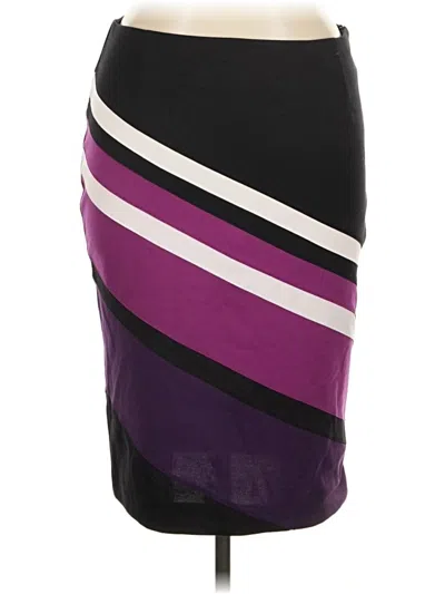 Pre-owned Lane Bryant Casual Skirt In Black