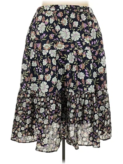 Pre-owned Lane Bryant Casual Skirt In Black