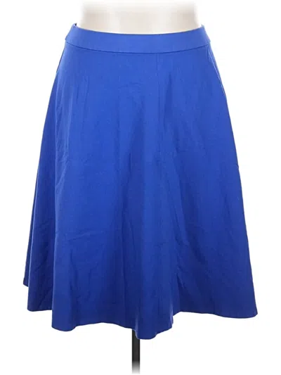 Pre-owned Lane Bryant Casual Skirt In Blue