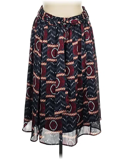 Pre-owned Lane Bryant Casual Skirt In Blue