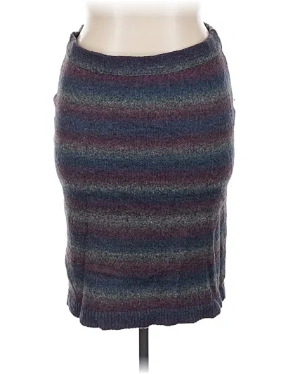 Pre-owned Lane Bryant Casual Skirt In Gray