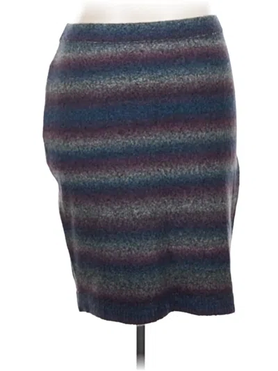 Pre-owned Lane Bryant Casual Skirt In Gray