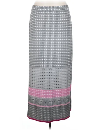 Pre-owned Lane Bryant Casual Skirt In Gray