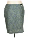 Lane Bryant Casual Skirt In Green