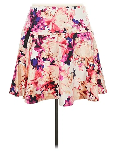 Pre-owned Lane Bryant Casual Skirt In Pink