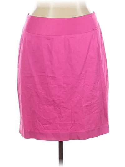 Pre-owned Lane Bryant Casual Skirt In Pink