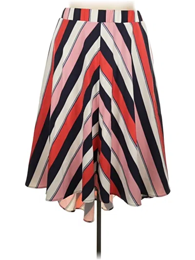 Pre-owned Lane Bryant Casual Skirt In Red