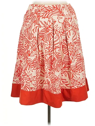 Pre-owned Lane Bryant Casual Skirt In Red
