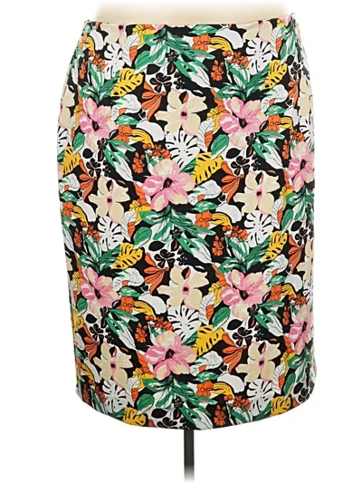 Lane Bryant Casual Skirt In Yellow