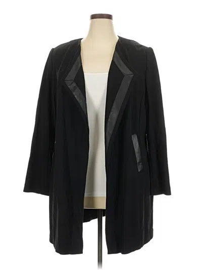Pre-owned Lane Bryant Coat In Black