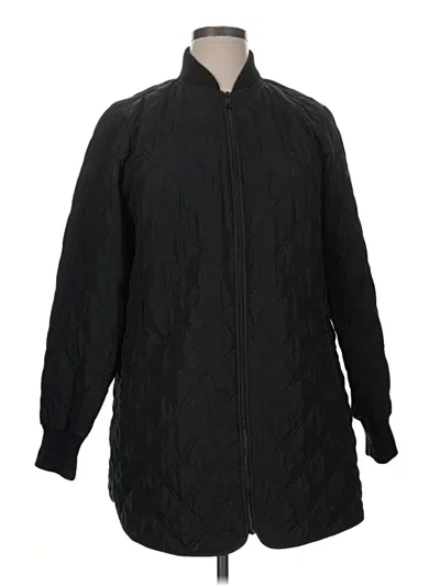 Pre-owned Lane Bryant Coat In Black