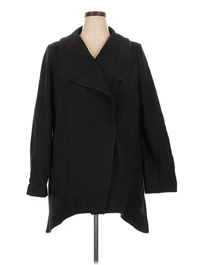 Pre-owned Lane Bryant Coat In Black