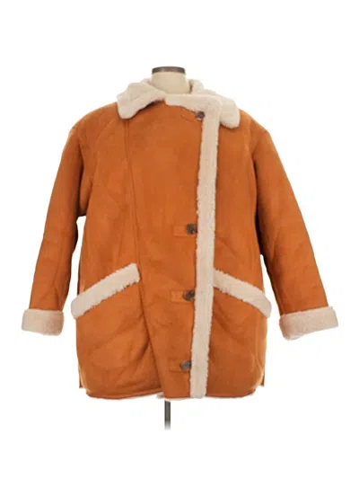 Pre-owned Lane Bryant Coat In Brown