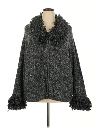 Pre-owned Lane Bryant Coat In Gray