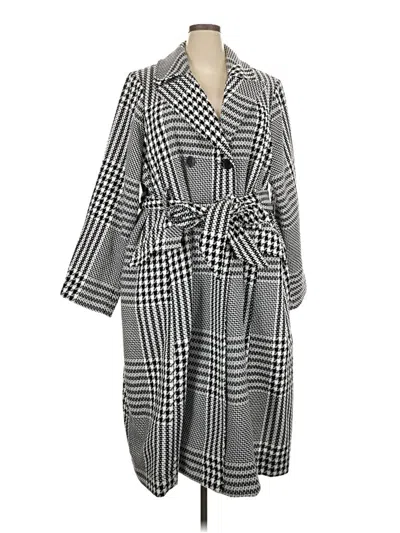 Pre-owned Lane Bryant Coat In Gray
