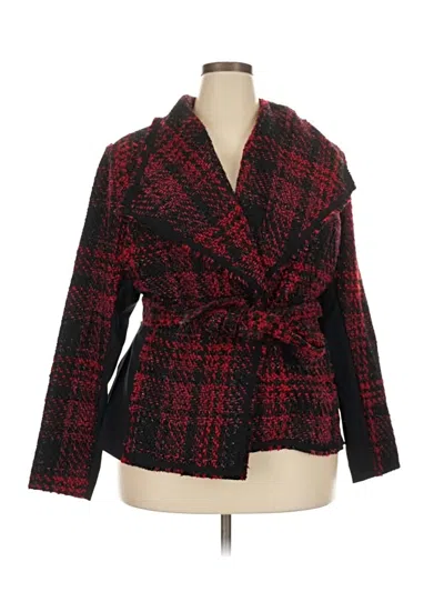 Pre-owned Lane Bryant Coat In Red