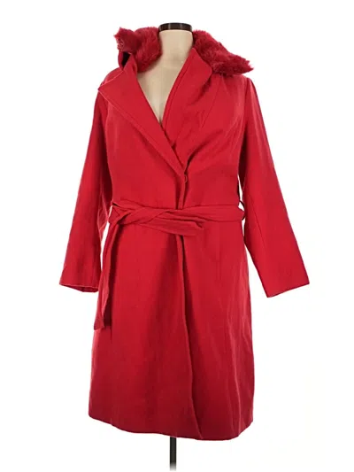 Pre-owned Lane Bryant Coat In Red
