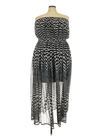 Pre-owned Lane Bryant Cocktail Dress In Black