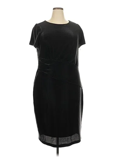 Pre-owned Lane Bryant Cocktail Dress In Black