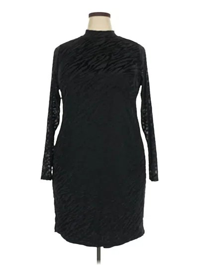 Lane Bryant Cocktail Dress In Black