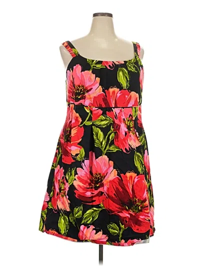 Pre-owned Lane Bryant Cocktail Dress In Black
