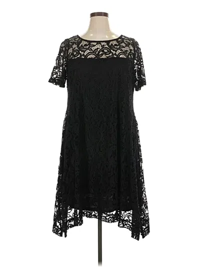 Lane Bryant Cocktail Dress In Black