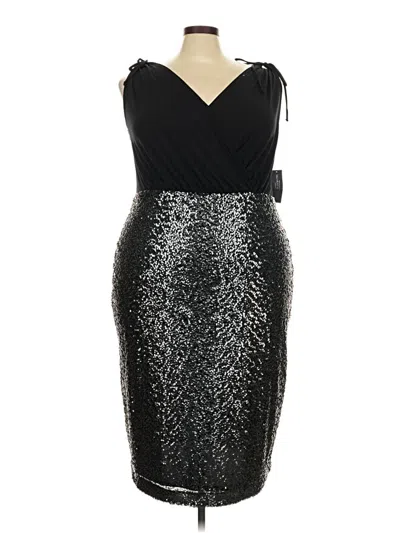 Lane Bryant Cocktail Dress In Black