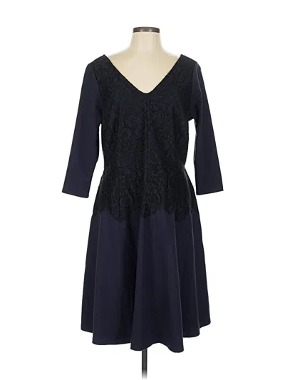 Pre-owned Lane Bryant Cocktail Dress In Blue
