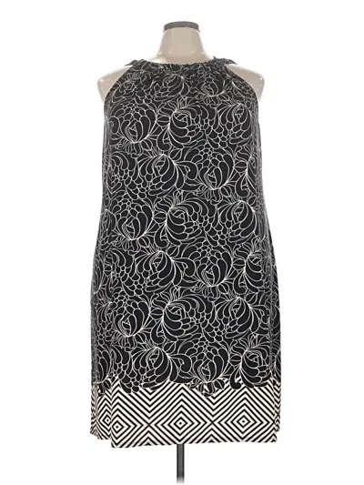Pre-owned Lane Bryant Cocktail Dress In Gray