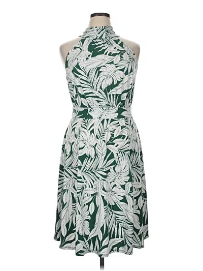 Pre-owned Lane Bryant Cocktail Dress In Green