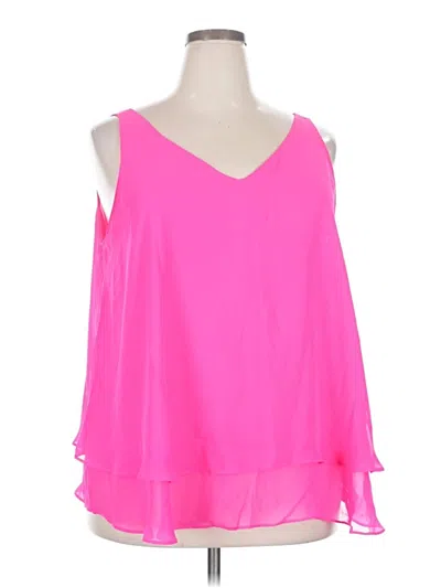 Pre-owned Lane Bryant Cocktail Dress In Pink