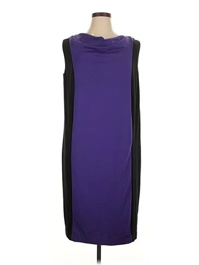 Pre-owned Lane Bryant Cocktail Dress In Purple