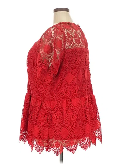 Pre-owned Lane Bryant Cocktail Dress In Red
