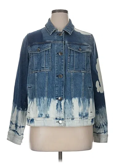 Pre-owned Lane Bryant Denim Jacket In Blue