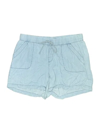 Pre-owned Lane Bryant Denim Shorts In Blue