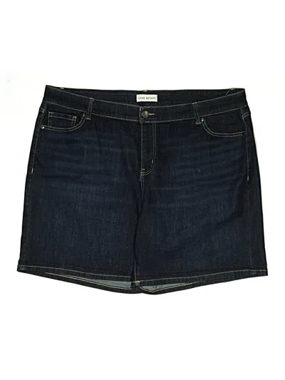 Pre-owned Lane Bryant Denim Shorts In Blue