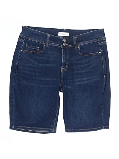 Pre-owned Lane Bryant Denim Shorts In Blue