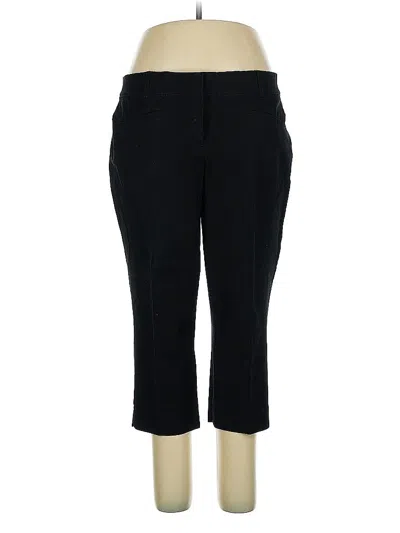 Pre-owned Lane Bryant Dress Pants In Black