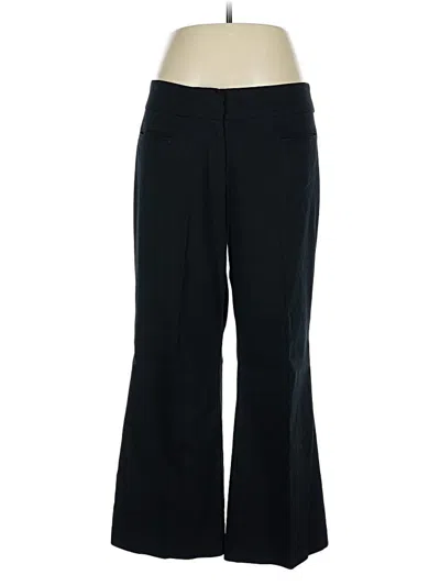 Pre-owned Lane Bryant Dress Pants In Black