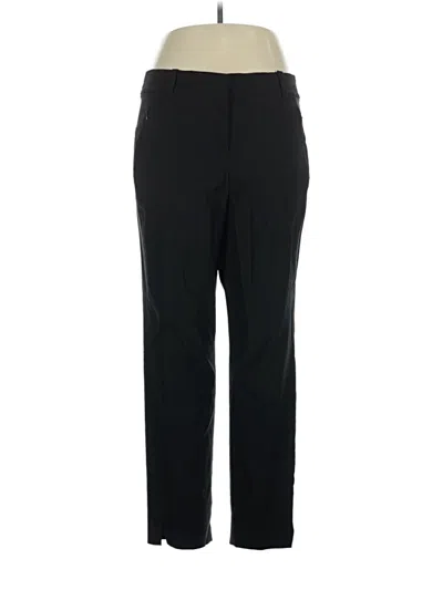 Pre-owned Lane Bryant Dress Pants In Black