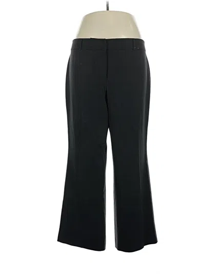 Pre-owned Lane Bryant Dress Pants In Black