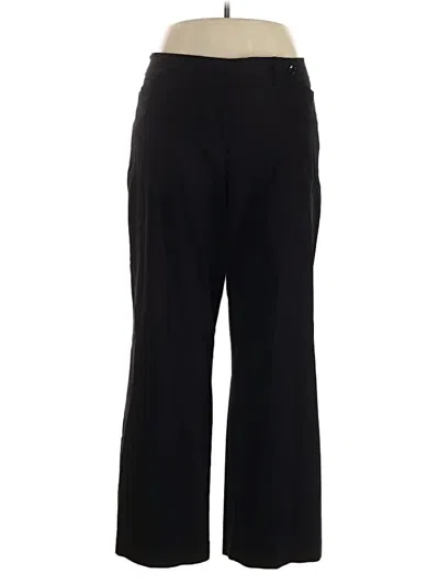 Pre-owned Lane Bryant Dress Pants In Black